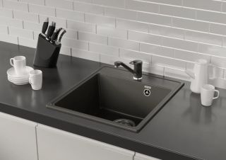 Кухонная мойка Ulgran Quartz Forte 425-06 трюфель